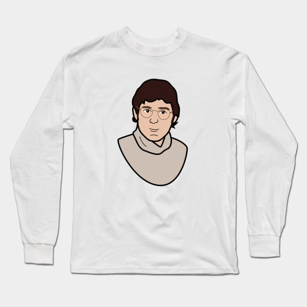 Louis Theroux Long Sleeve T-Shirt by Art Designs